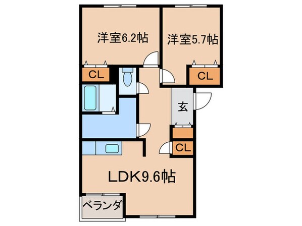 セントライトパレスの物件間取画像